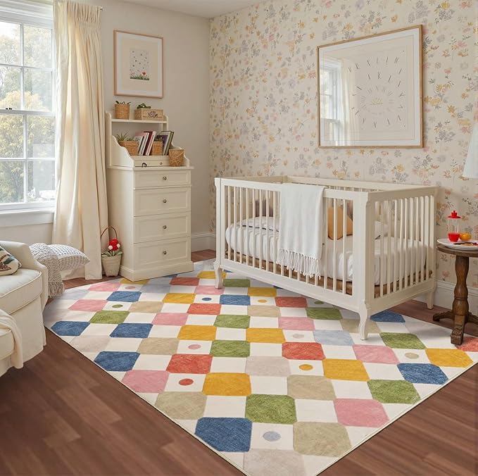 Premium Creative Kids Rug Soft Comfortable Durable Non Slip Material Perfect Playroom Floor